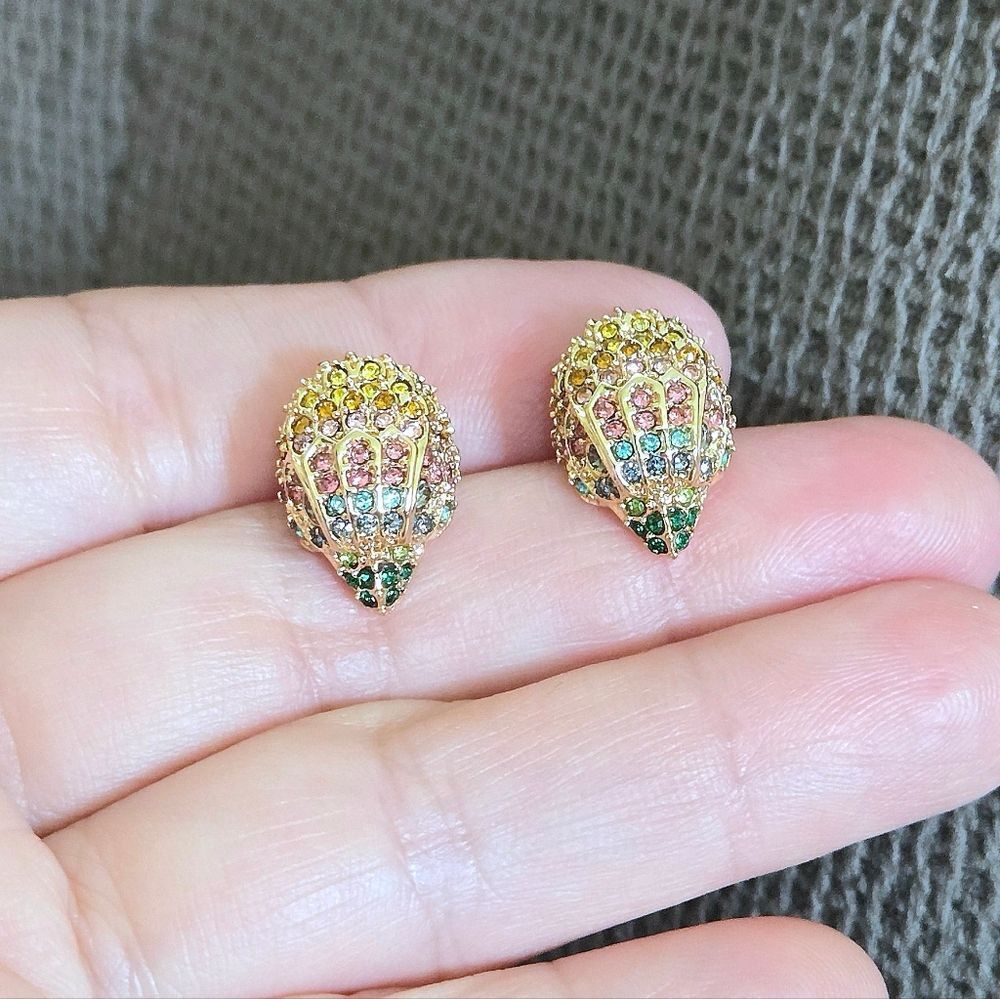 Kurt Geiger Signature Eagle🦅 Head Stud Earrings - NWT - Picture 15 of 16